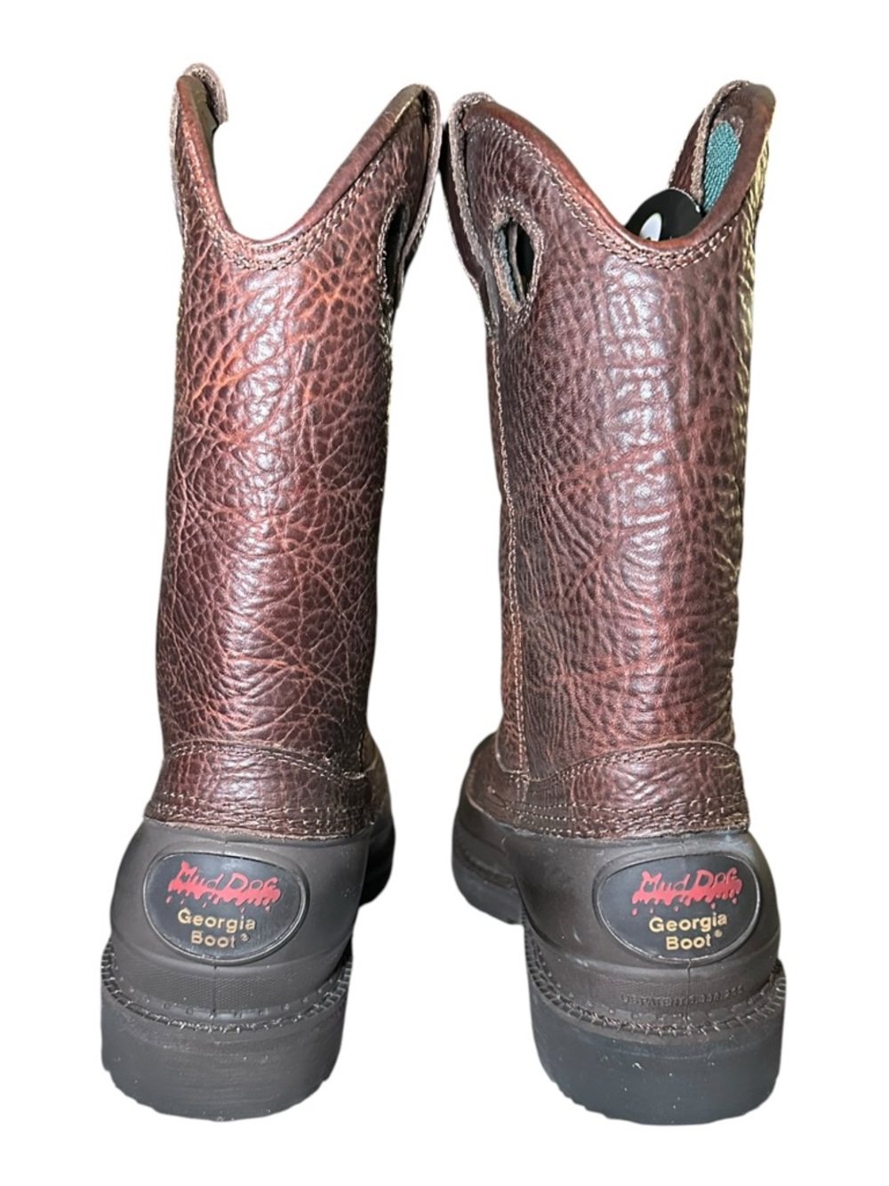 Georgia Muddog Brown Waterproof Steel Toe Work Boot NWOT - Picture 11 of 12